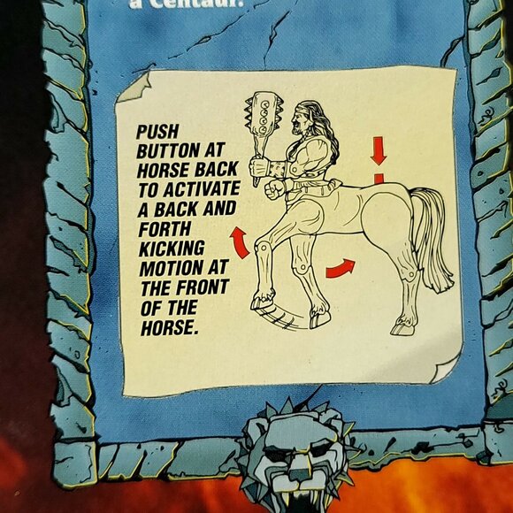 Hercules the Legendary Journeys Centaur Big Horse Kick 5" Figure 1997 ToyBiz - Picture 6 of 6